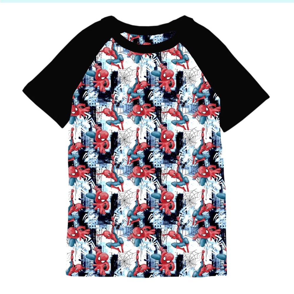 New Spider-Man Bamboo Tee Little Snuggles